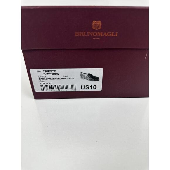 Bruno Magli Men\'s Trieste Slip on Moc Toe Loafers, Size 10 main image 7